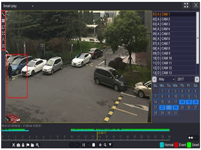 Smart Playback برایتون nvr
